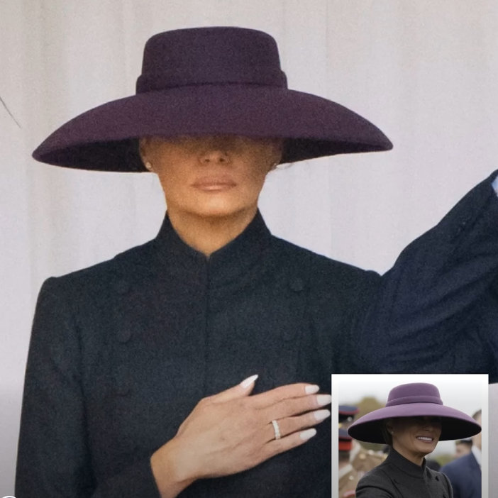 Pysu A Hat That Spoke Louder Than Words: Melania Trump’s Fashion Statement in the UK