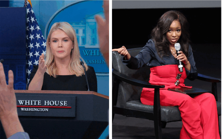 Karoline Leavitt Dominates Live TV Debate with Jasmine Crockett