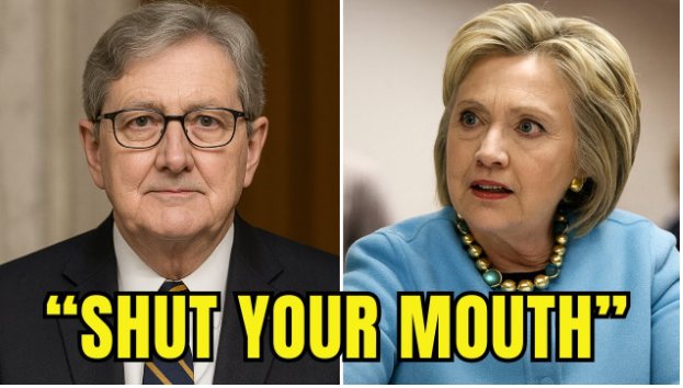 Hillary Clinton Laughs at John Kennedy