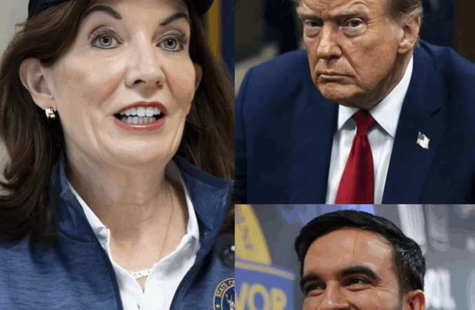 Kathy Hochul issued a bold warning to Trump