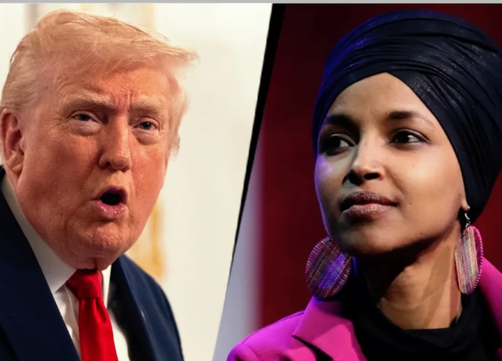 Trump Issues ‘Removal & Deportation’ Order to Ilhan Omar