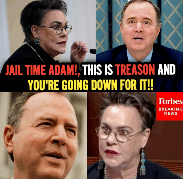 Adam Schiff LEFT SPEECHLESS As Congress Women Harriet Hageman & Paulina Luna EXPOSED Him In Congress