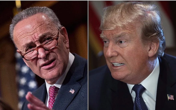 Chuck Schumer Sparks Outrage After Calling For Forceful Uprising Against Trump Administration